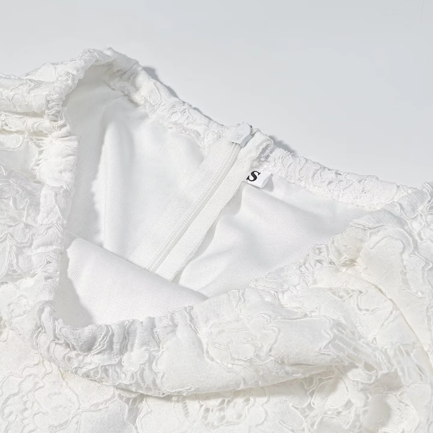 Elegantes Set aus Spitzen-Maxirock und Bluse für Damen, Vintage-Stil, einreihig, ausgestellte Ärmel, V-Ausschnitt, schlanke Bluse, Party-Outfit für Damen – Detail 12