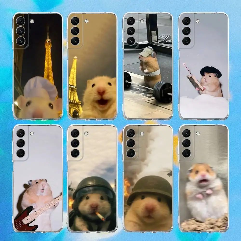 

Mouse Rat Cute Phone Case Silicone For Samsung S30,S23,21,22,20 Ultra,S20 FE lite,S10,9,PIus Note20ultra Cover Clear