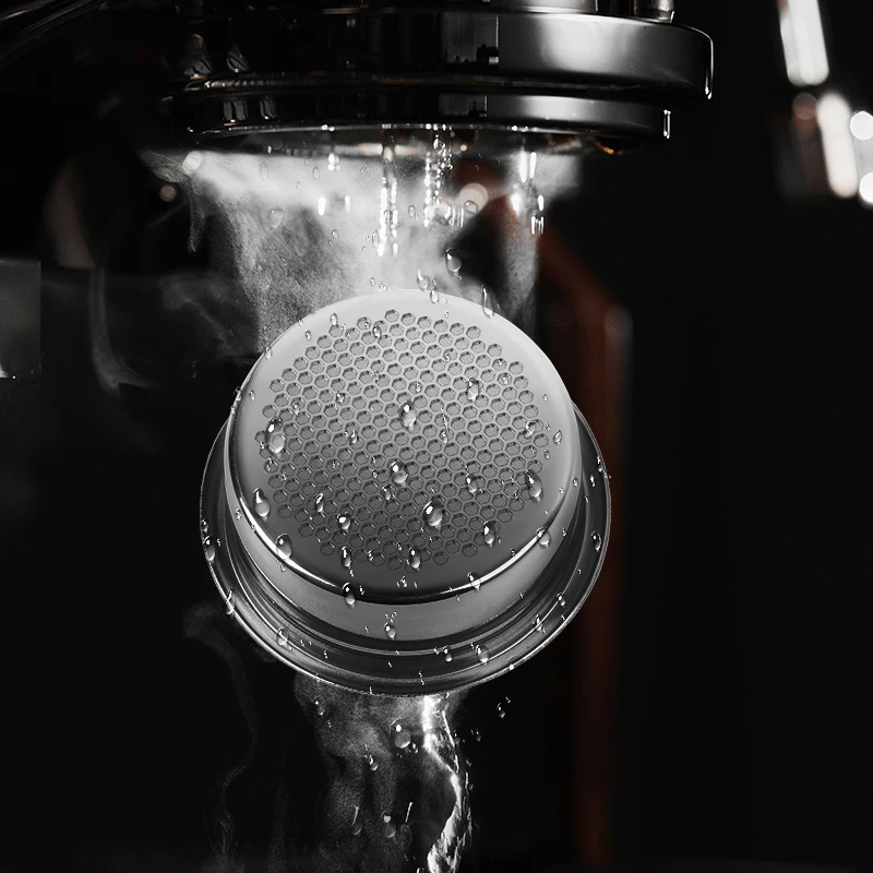 BANLEE 58mm Double Layer Precision High Extraction Coffee Filter Basket Stainless Steel Beehive Espresso Filter Basket