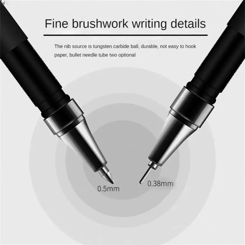 High Quality Ink Neutral Pen Writing Fluency Brush Pen Comfortable Grip Matte Finish Signature Pen Create Bold And Vibrant Lines