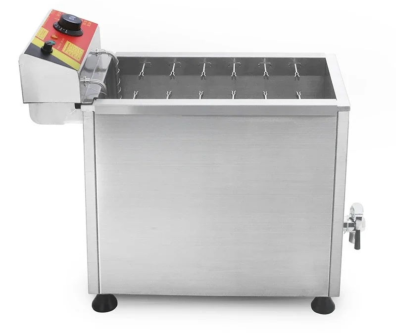 

Deep cylinder cheese hot dog stick fryer, brushed hot dog stick Internet celebrity Korean street food machine