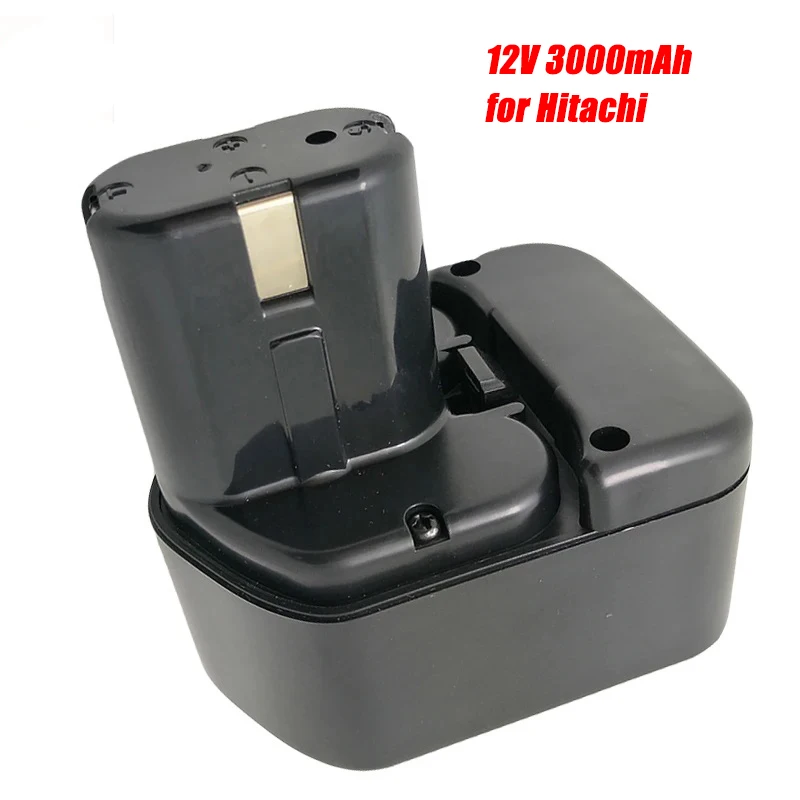 

12V 3000mAh Ni-MH Replacement Power Tool Battery for Hitachi EB1212S EB 1212S EB 1214L EB 1214S EB 1220BL EB 1220HL