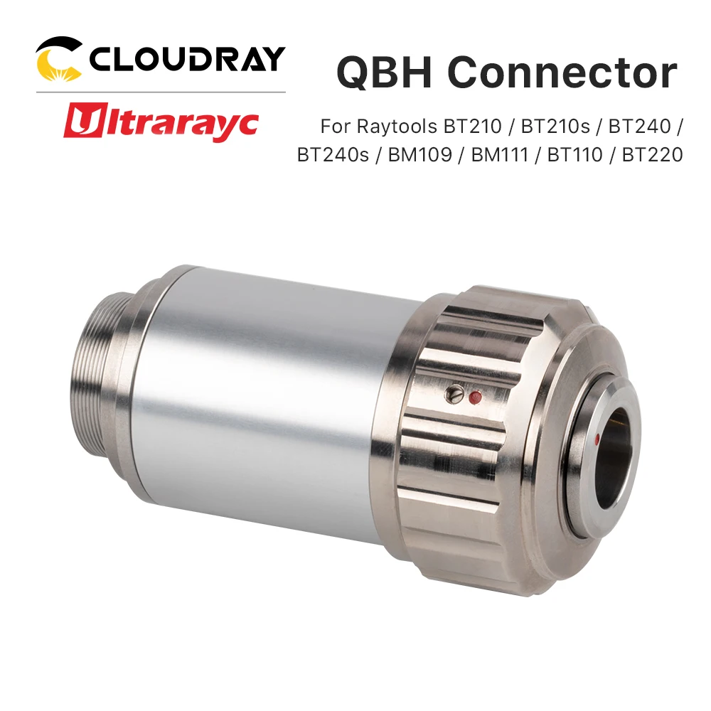 Imagem -04 - Conector de Cloudray Qbh para a Cabeça Bt210 do Laser da Série de Raytools 240s Bm109 Bm111 Fibra do Laser 1064nm Parte da Máquina de Corte o