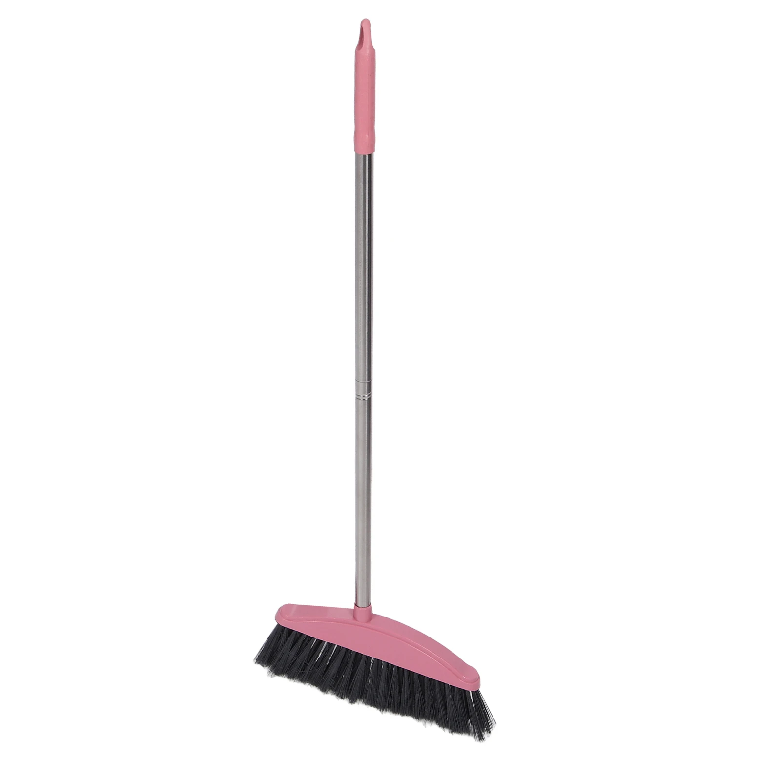 

Pink Broom Cleaning Tools Home Kitchen Yard Sweep Floor Wiper Stainless Steel Long Handle Small Size Storage Friendly