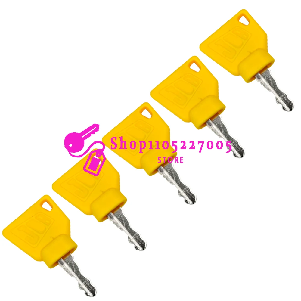 701/45501 20/10/5/1 SZT. Klucze do koparek JSB 130 220 240 360 290 Kluczyk do włącznika zapłonu Kluczyk do otwierania drzwi kabin sterownika KLUCZ DO OTWIERANIA DRZWI ŻÓŁTY