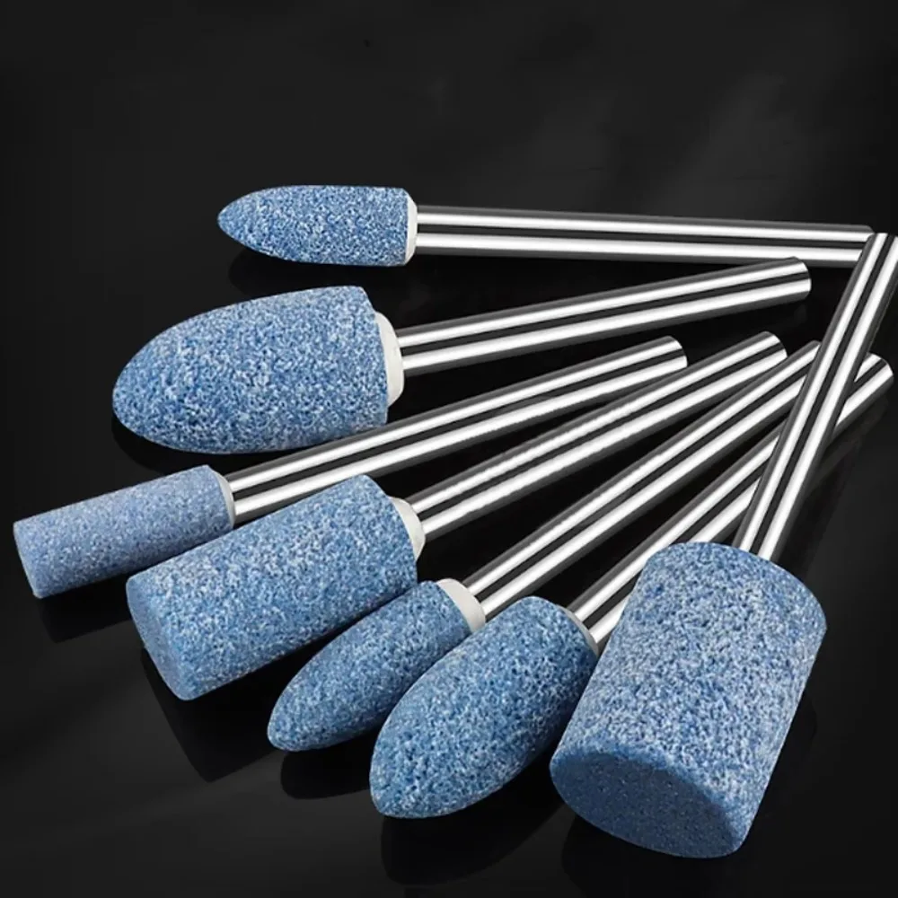 10pcs Polishing Head Wheel Head Abrasive Mounted for Rotary Power Tools Electric Grinding Stone Wheel Dremel Accessories