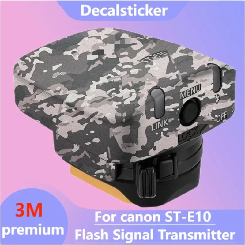 For canon ST-E10 Flash Signal Transmitter Sticker Vinyl Wrap Anti-Kras Beschermende Film Beschermer Jas Sticker Sticker