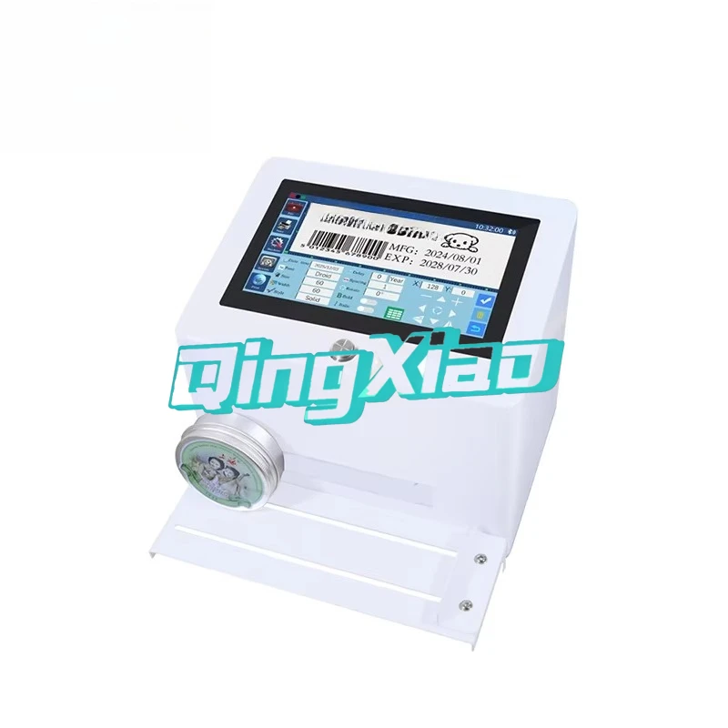 Mini Handheld Inkjet Printer Continuous Expiry Date Coding For Label Cards Printing 600dpi High Resolution Suitable For Surfaces