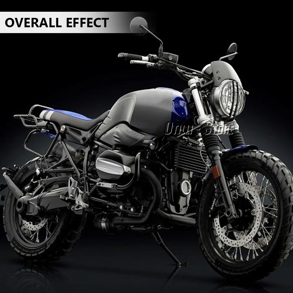 لسيارات BMW RNINET Racer R NineT تشويش إذاعي Rninet النقي للدراجات النارية المصباح رئيس ضوء الحرس حامي غطاء حماية الشواية R9T