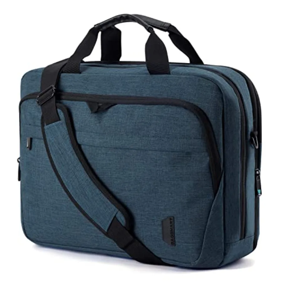 BAGSMART 17.3 ch Laptop Bag Expandable Computer Bag Laptop Briefcase Men Women Laptop Shoulder Bag Work Bag Busess Travel Offic