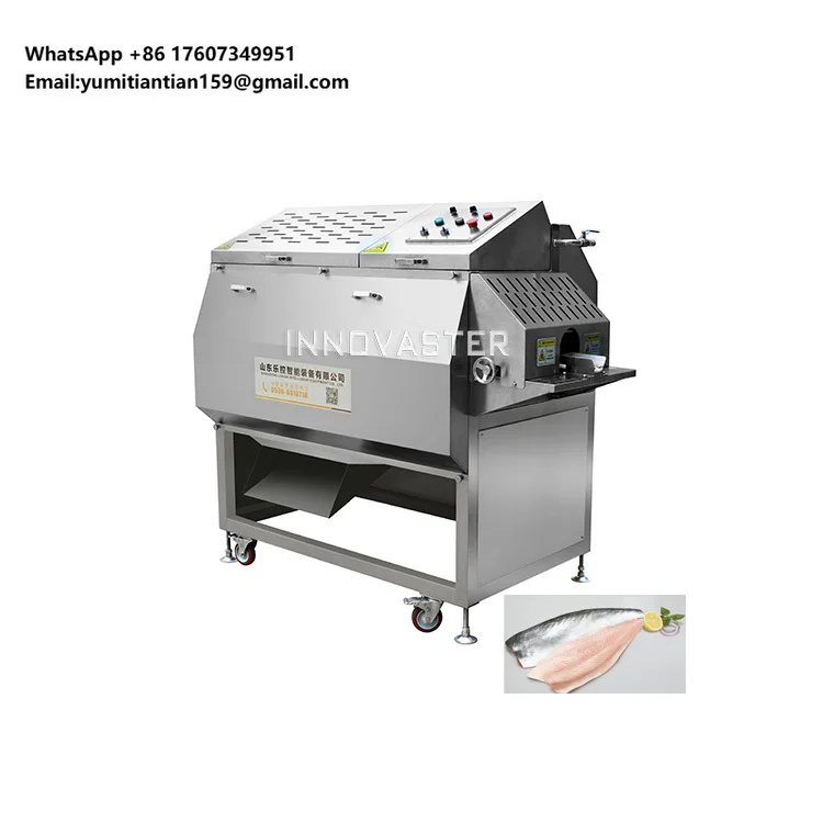 Carp Tilapia Fishing Rod Processing Fish Fillet Cutting Machine