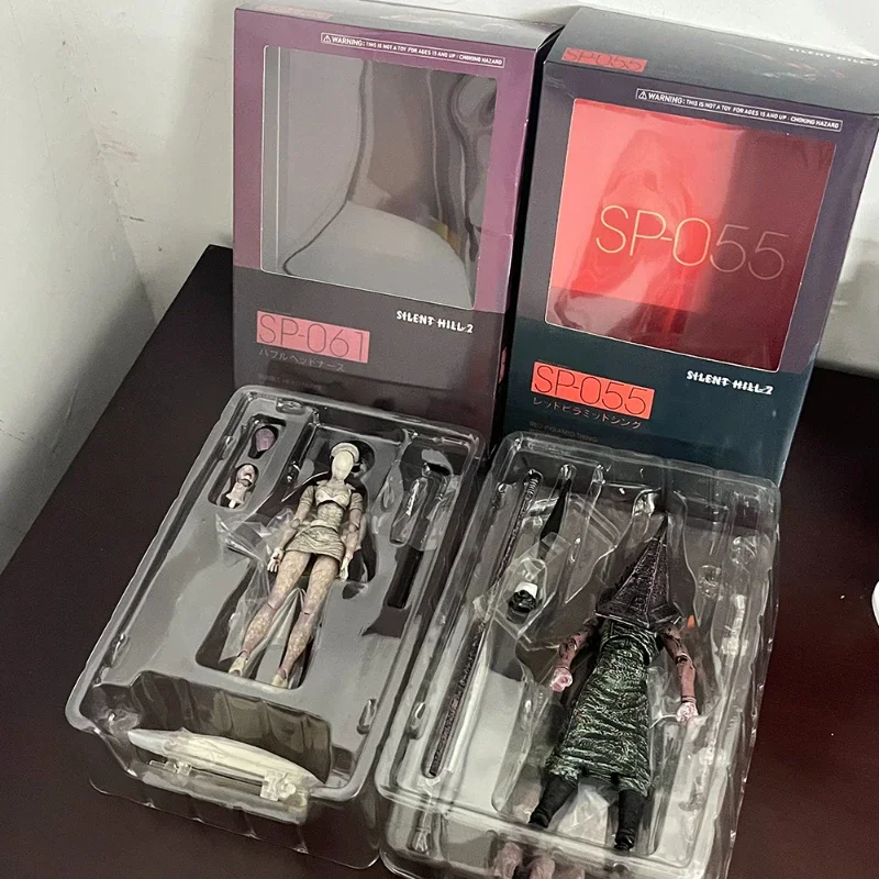 

Silent Hill 2 Red Pyramd Thing Figma SP055 Bubble Head Nurse Sp061 Action Figure PVC Collectible Desktop Model Ornaments Toy