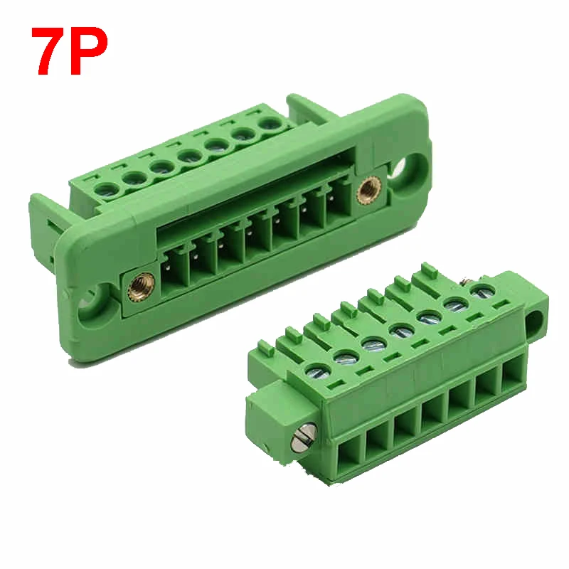 1Set Pitch 3,81mm 2P/3P/4P/5P/6P/8P/9P Steckbare Terminal Block Stecker JM15EDGKM 3,81mm Pitch