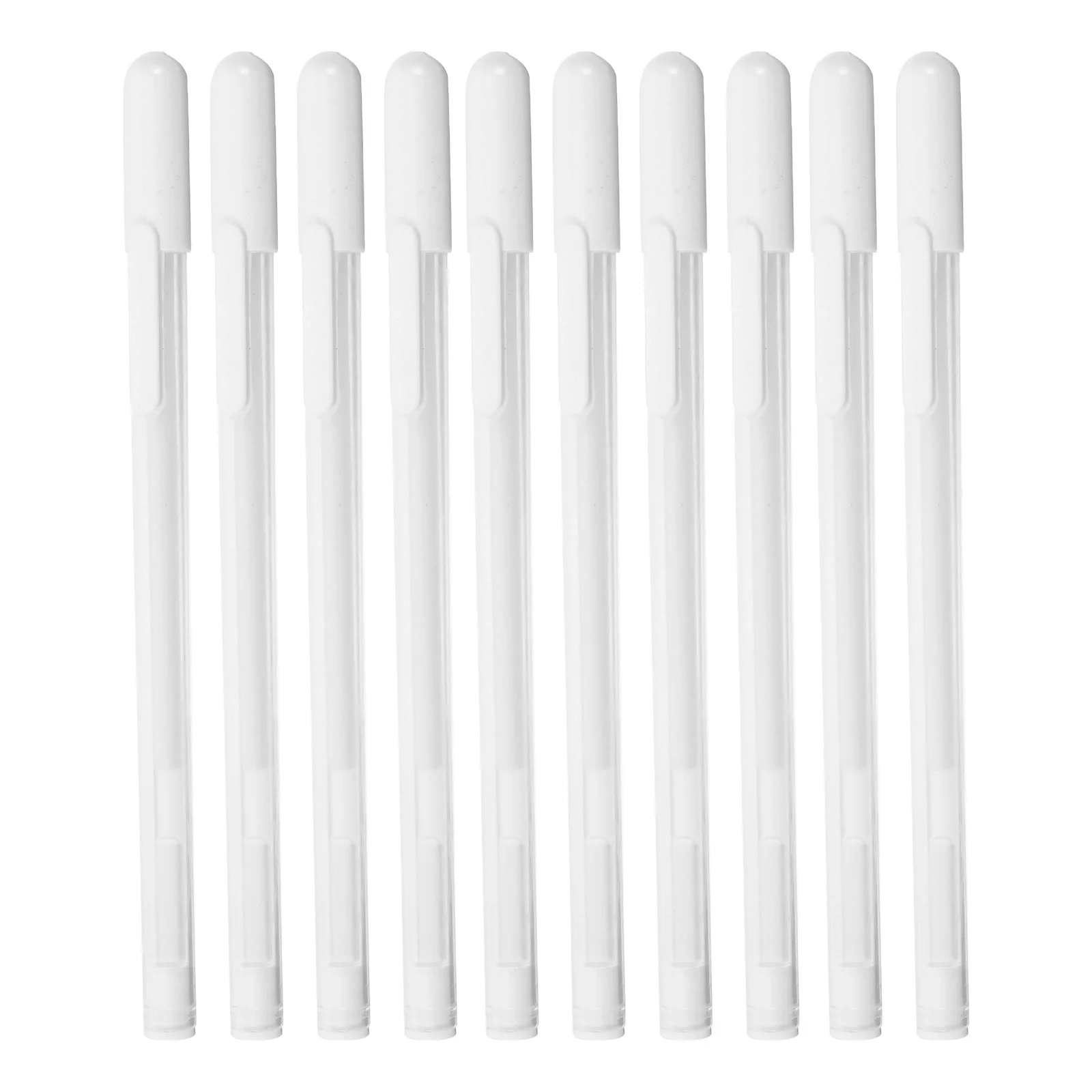 

10 Pcs White Marker Pen Liquid Signing Paint Plastic Highlighter Pens Chalk Board Markers Bulk
