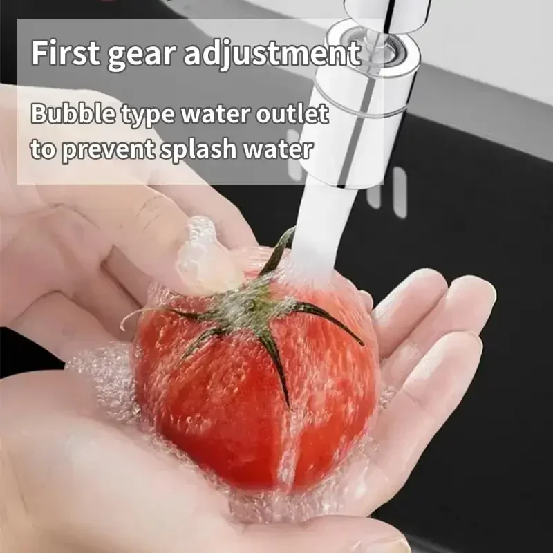 Kitchen Sink Faucet Universal Splash-Proof Washing Artifact Universal Joint Swivelling Extension Faucet Adapter image 5