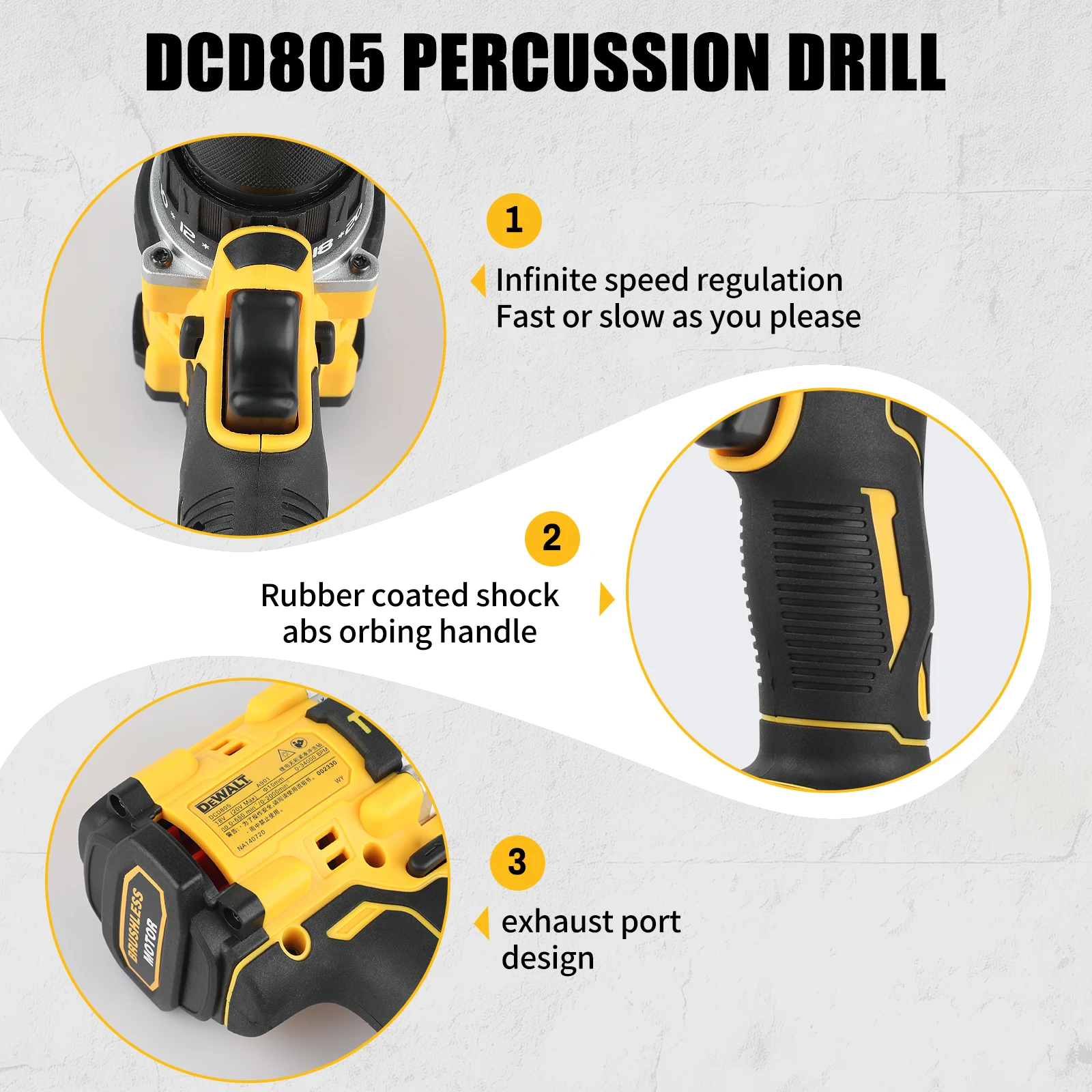 DEWALT DCD805 20V High - Perfo - đánh giá và giá Dewalt Power Tools Xr
