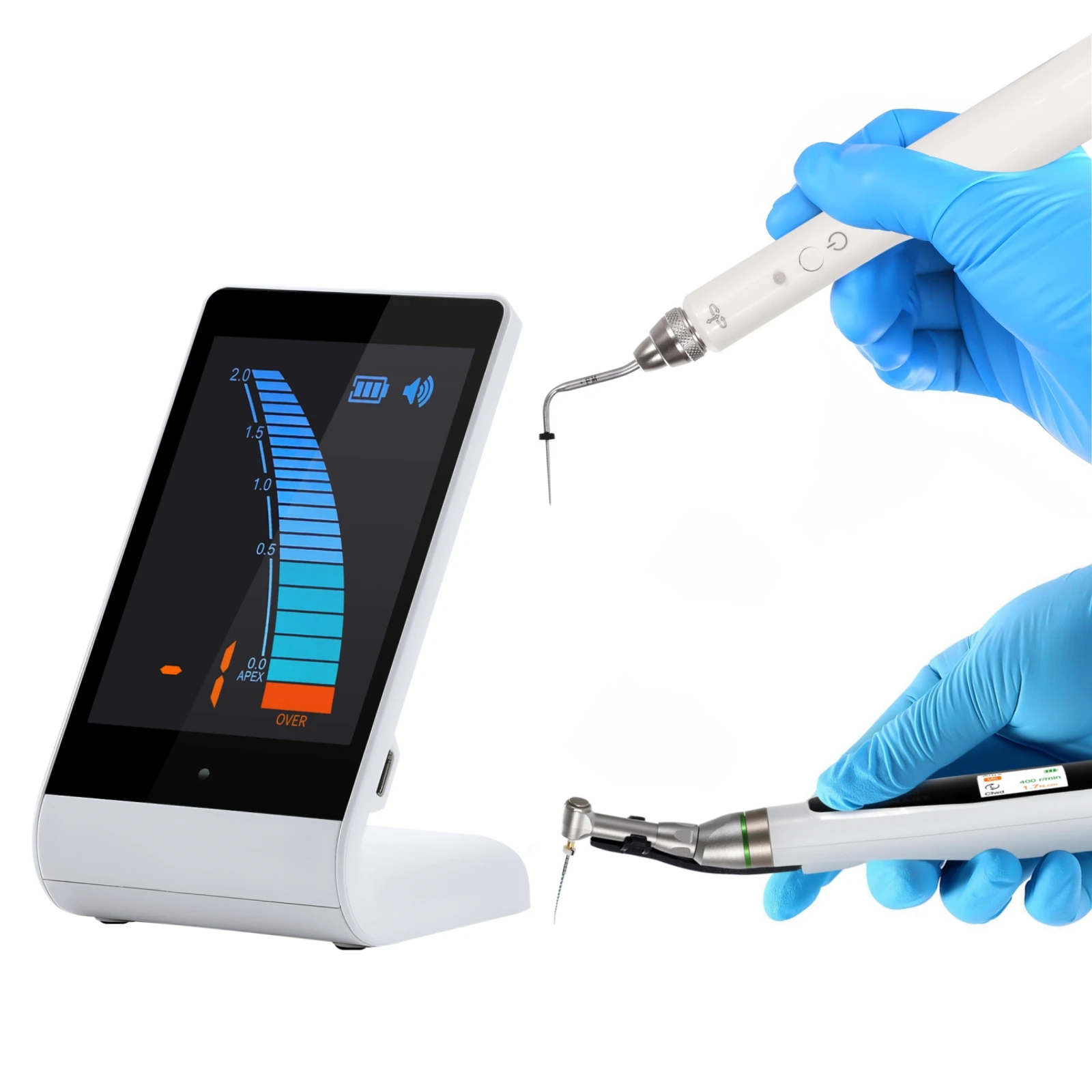 

Dental Reciprocating Wireless Endo Motor Root Canal Treatment / Gutta Percha Gum Cutter /Apex Locator Root Canal Finder