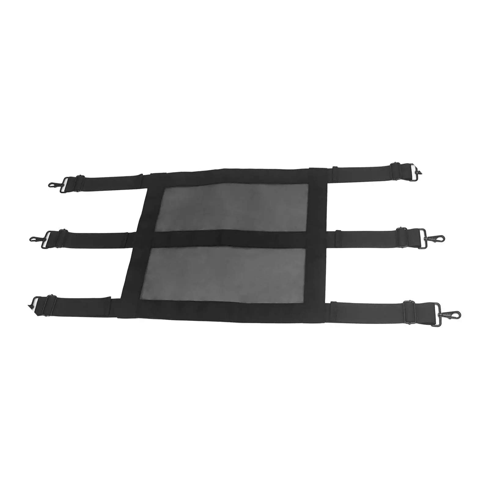 Heavy Duty Polyester Mesh Stall Guard Adjustable Straps Chain Hooks for Horses Stable Barn Door Safety