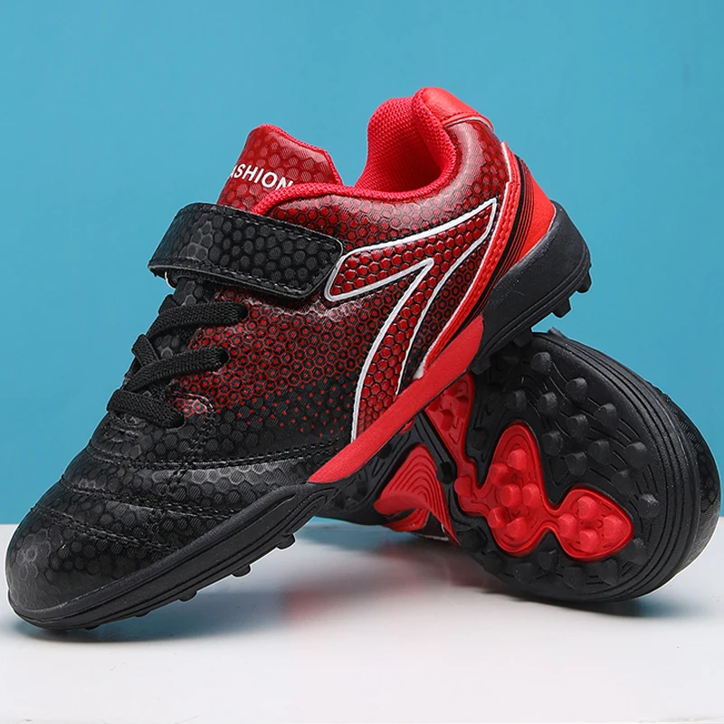 Childern Boys Soccer Shoes Kids Sneakers Girls Training Football Shoes Cleats Futsal Child Outdoor Boots Sport Shoes Foot Ball