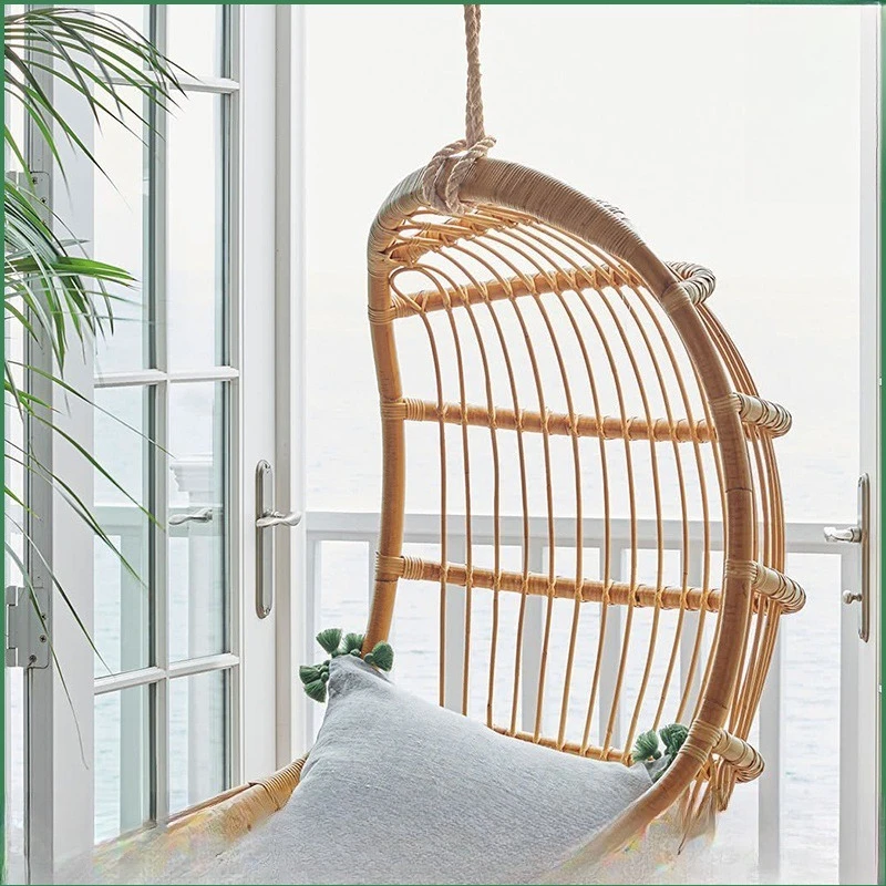 الترفيه B & B منتجع الرياح صحيح الروطان كرسي معلق كسول شرفة غرفة نوم كرسي الروطان كرسي متأرجح غرفة المعيشة قفص العصافير سوينغ