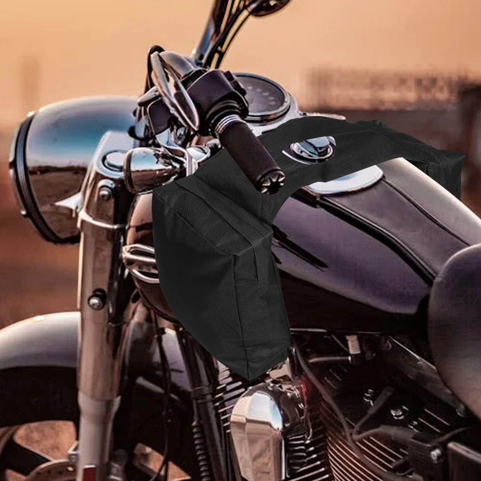 

Motorcycle Saddlebags Atv Utv Snowmobile Rear Bag Durable Construction Multifunctional Design Easy Installation Protective