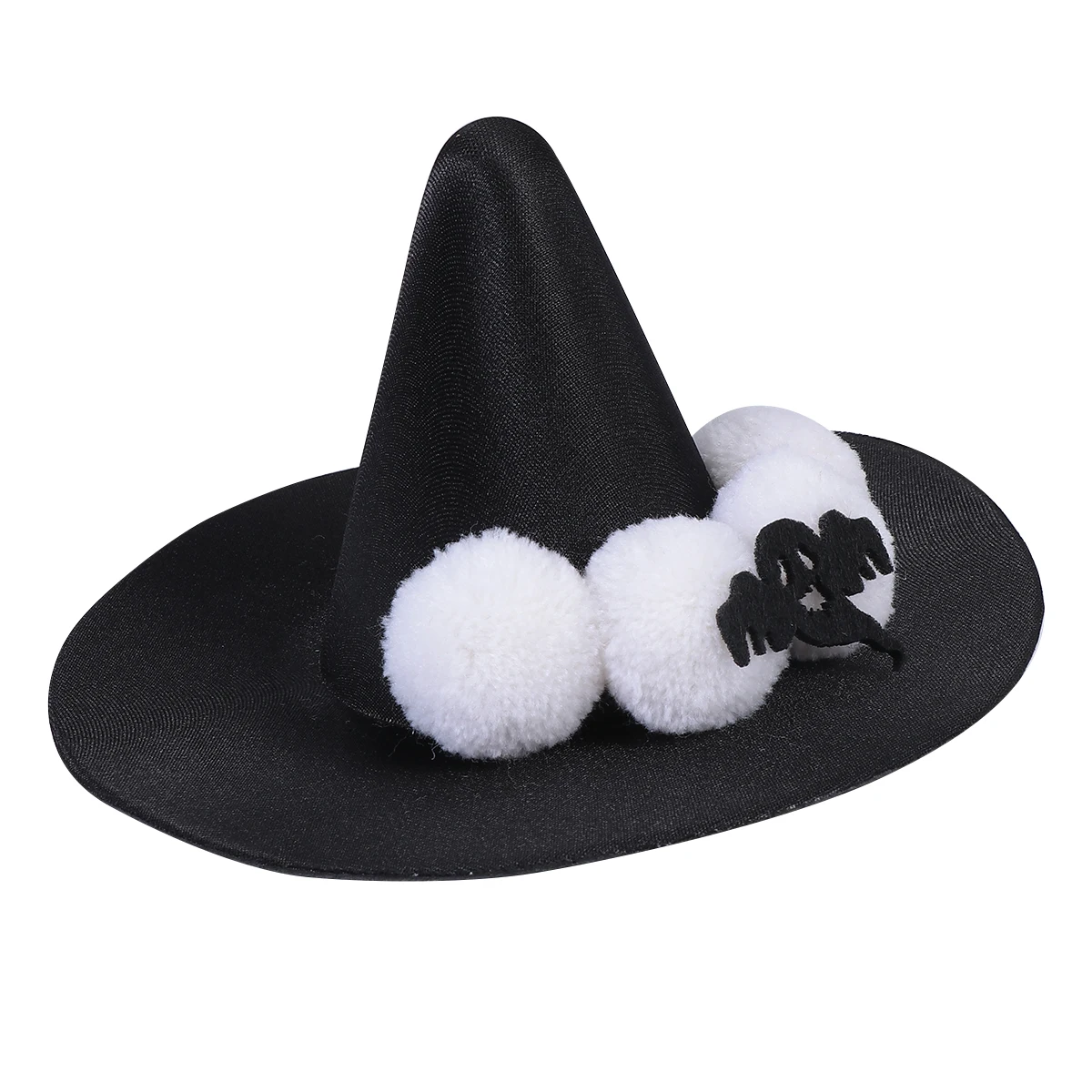 

Cosplay Witch Mini Headband Side Clip For Girl Halloween Party Ghost Wizard Shape Outdoor Hat