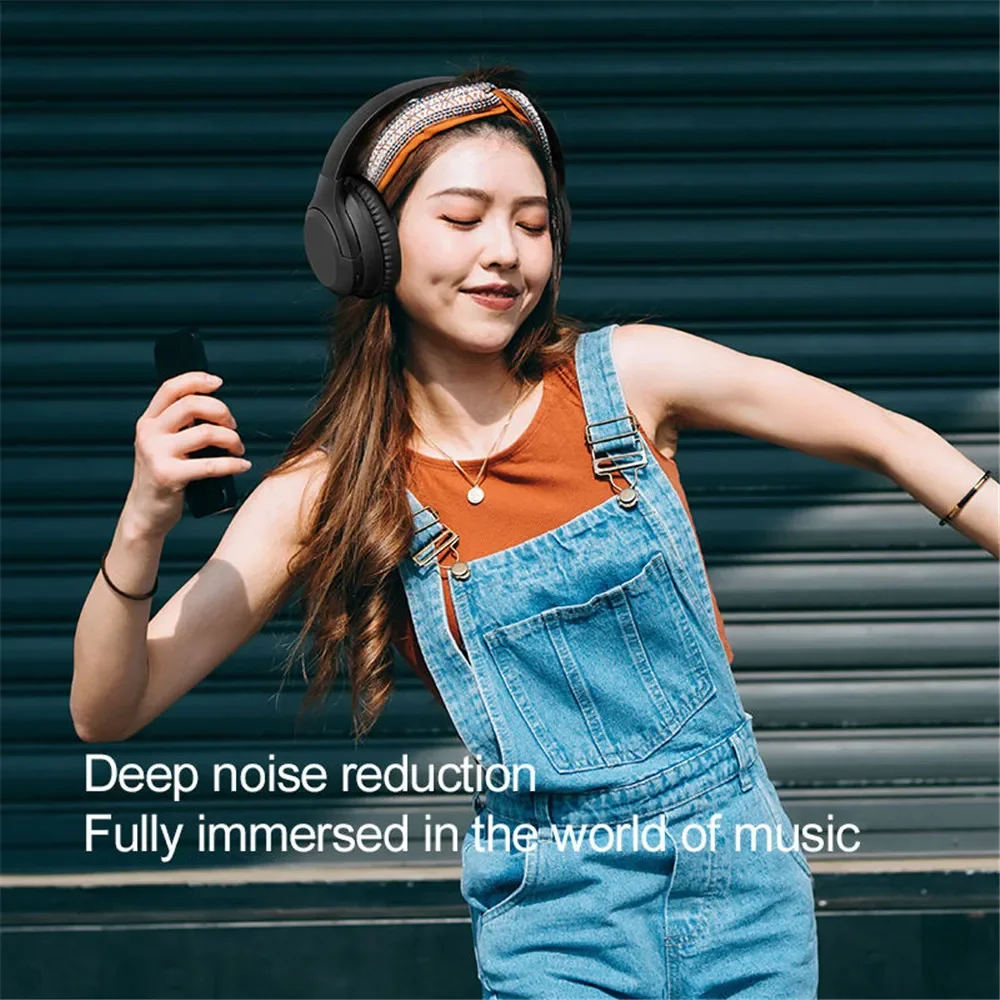 Shoumi P1 Bluetooth Headphones with Hybrid Active Noise Cancelling Wireless Headset with HD Microphone Hi-Res Sound 40H Playback