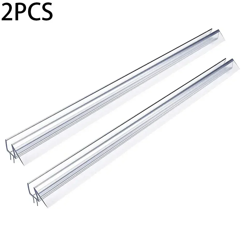 

Effective 2 Pack Shower Door Water Guard 39 Length Deflects Water Keeps Bathroom Floor Dry For 3/8 Shower Doors