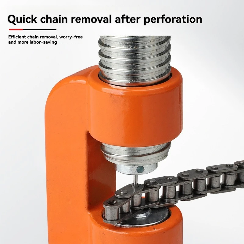 Hydraulic  Motorcycle Chain Breaker Removal Tricycle Bicycle Chain Cutter Riveting Tool Cycle Repair Tool