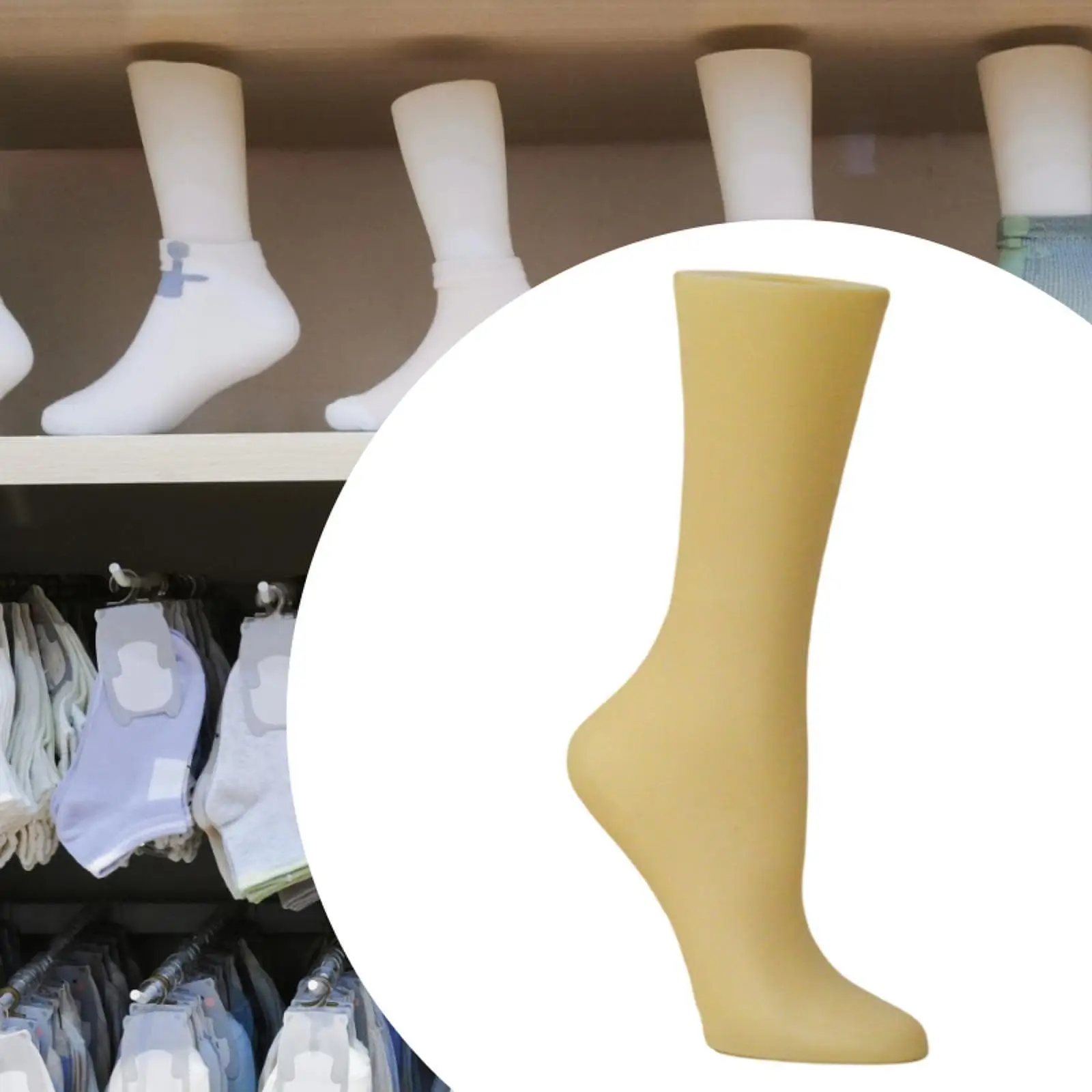 

Женский манекен, модель носков, женские носки, витрина, подставка для магазина, короткая обувь, держатель для браслета на щиколотке, розничная торговля, коммерческая