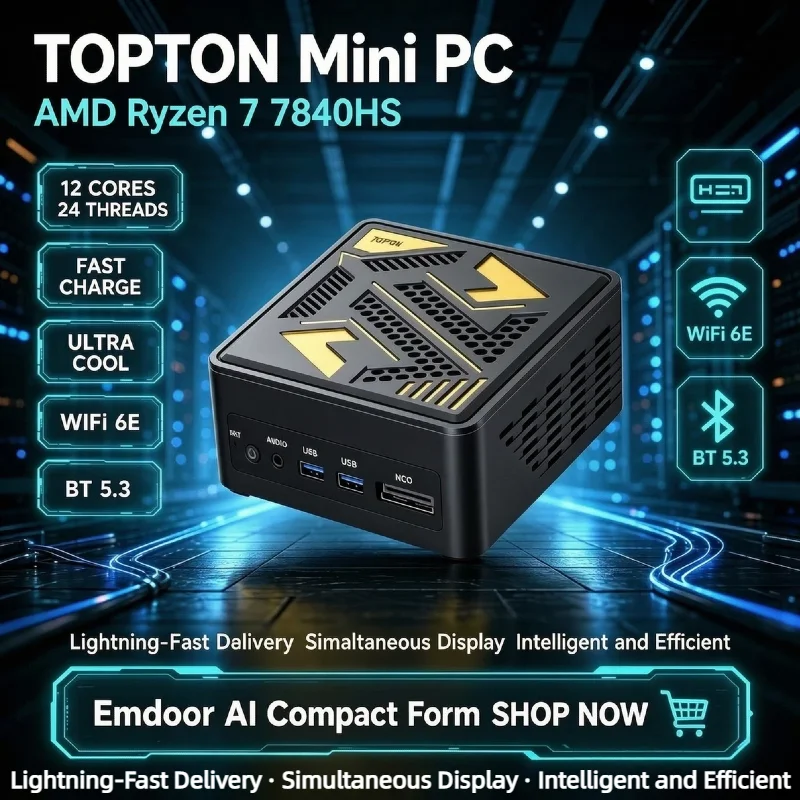 topton-gaming-mini-pc-r7-7840hs-oculink-4nm-zen4-8c16t-51ghz-780m-igpu-2x-25g-lan-wifi6e-win11-metal-nuc-pro-max-core