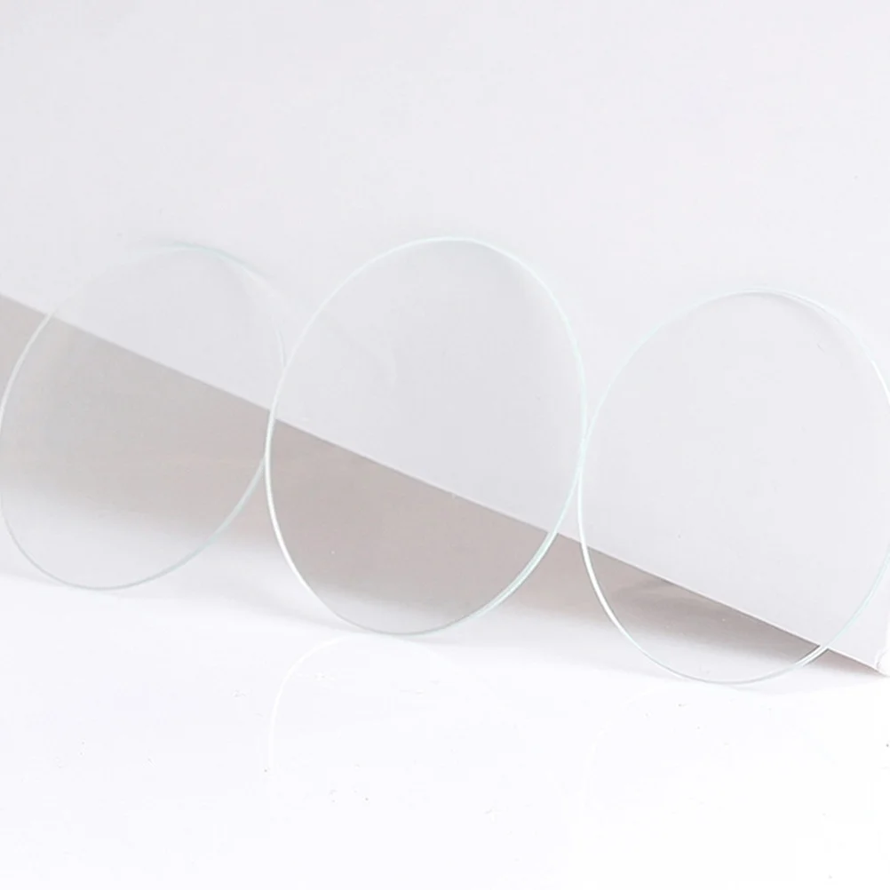 

6Pcs Clear Glass Replacement Lens for Watches High Definition Transparent Watch Screen Protector Glass Watch Lens