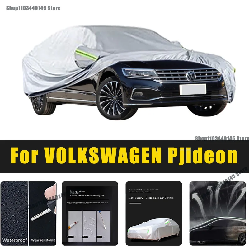 

Full Car Covers Outdoor Sun UV Protection Dust Rain Snow Oxford cover Protective For VOLKSWAGEN Pjideon Accessories car umbrella