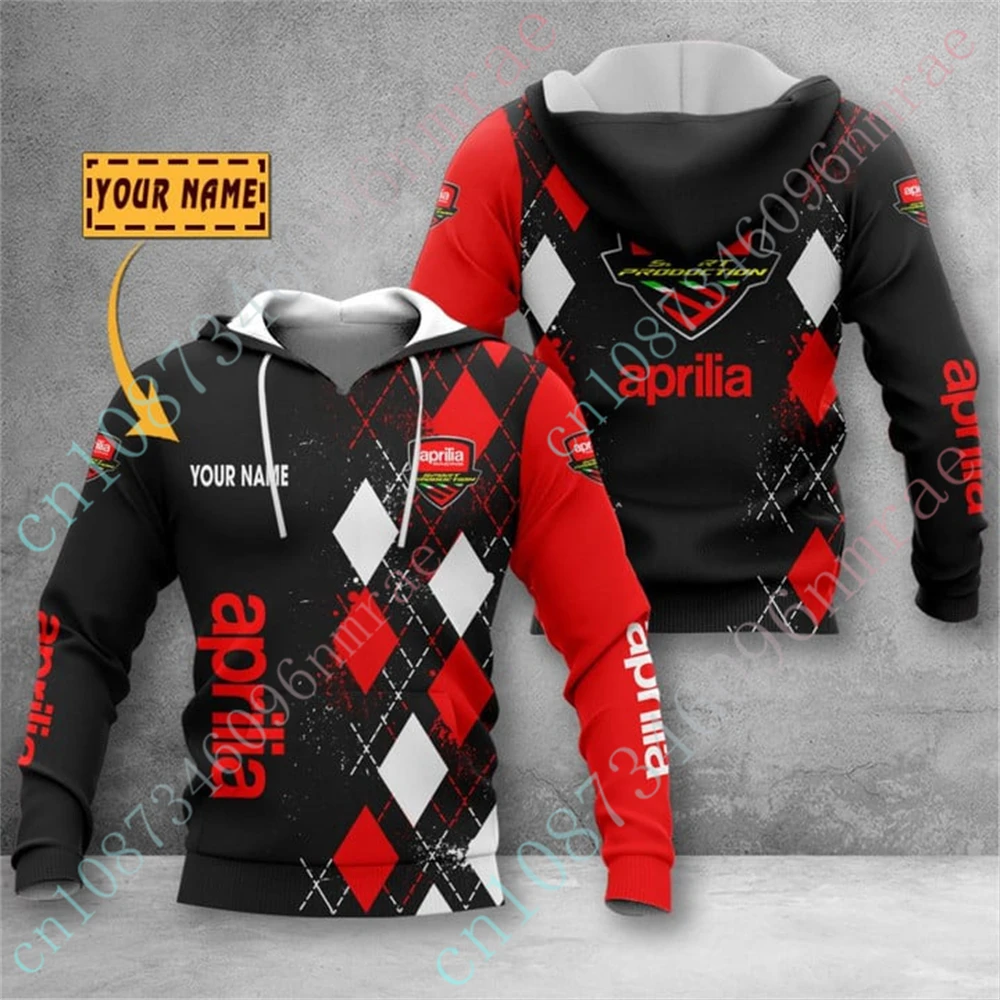 

Aprilia Anime Hoodies For Men Women Harajuku Sweatshirt Casual Zip Hoodies Essentials Pullover Unisex Clothing Custom Logo