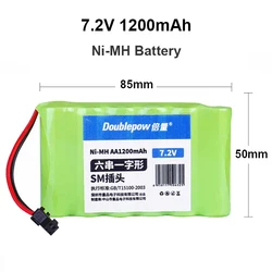 7.2V 1200mah Rechargeable NI-MH AA Battery For Remote Control Electric Toy Boat Car Truck 7.2 V 1200mah Upgrade AA Nimh Battery