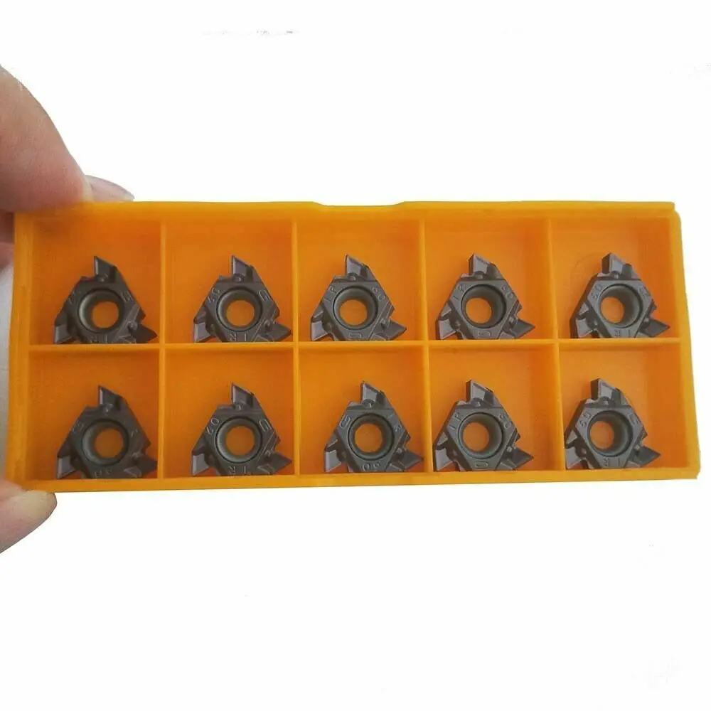 10pcs 16IR G60-S lathe carbide insert Left thread threading inserts cutting tool