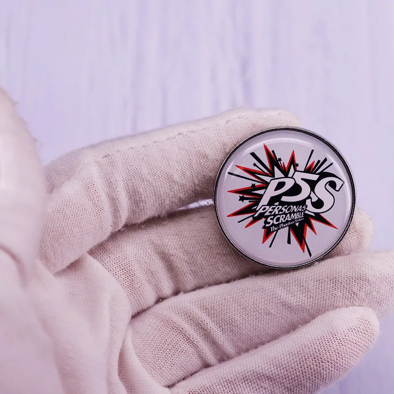 Classic Games Same Periphery Enamel Pin Fashion Smooth Enamel Pin for Japenese Gamers Fans Collection Jewelry Badge