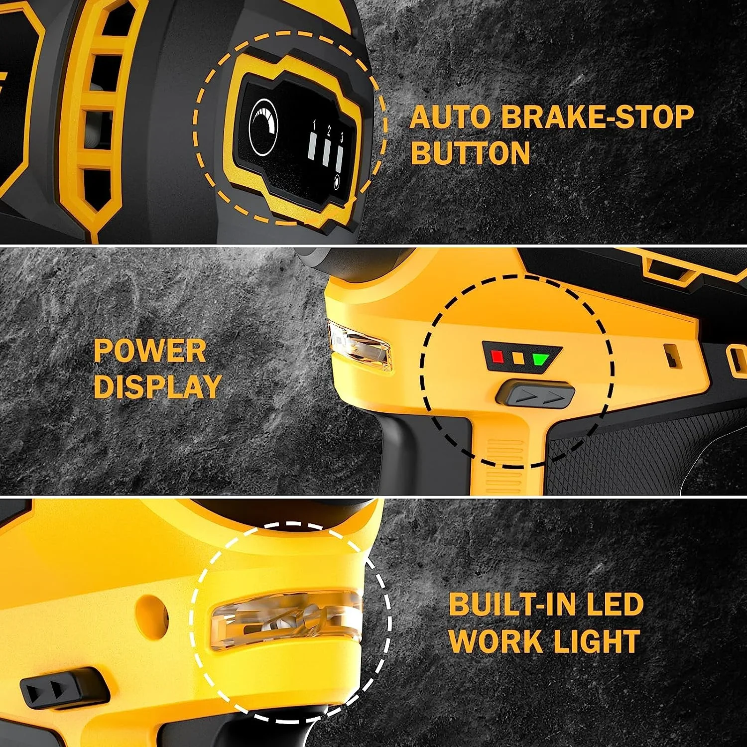 Kingtree 12V Cordless Impact Screwdriver Li-ion Battery Electric Screwdriver Rechargeable Drill Power Tool For Interskol Battery