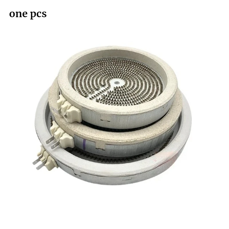 Elementos calefactores radiantes de 1200W/1300W/2000W para estufa eléctrica de cerámica placa calefactora de cristal de carbono universal