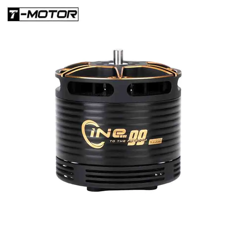 Moteur T Cine99 350KV, diamètre d'arbre de 4mm pour tours tranchants et suivi à grande vitesse avec des coups dynamiques et cinématographiques, outils RC