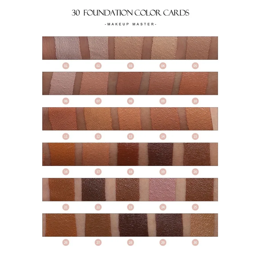 Private Label Vegan 30ml Foundation High End Press Glazen Fles Concealer Hydraterende Crème Houten Dop Langdurig Aangepast Logo