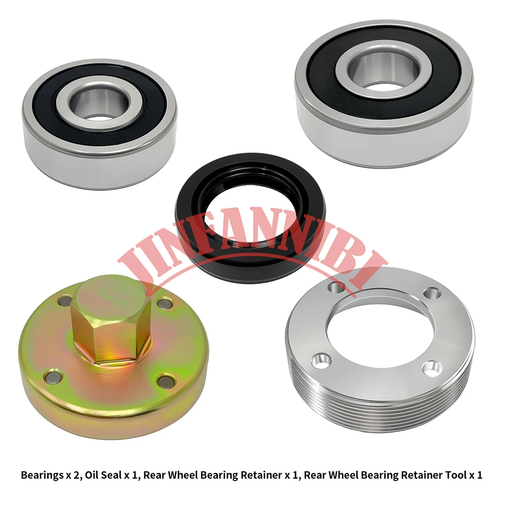 Rear Wheel Bearing Retainer Tool Kit Set for Honda CB900C/F CL350 CL360 CR250M
