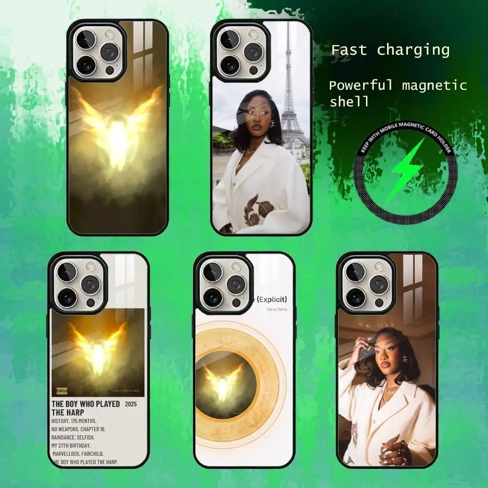 

Dave and Tems Phone Case For iPhone17,16,15,14,13 Plus,Pro Max Magnetic For Magsafe Wireless Charging