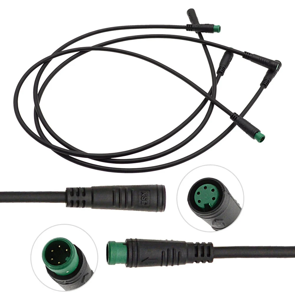 

Удлинитель дисплея, водонепроницаемый 5-контактный кабель для дисплея, 5-контактный удлинительный кабель, водонепроницаемый адаптерный кабель, детали кабелей для электрического велосипеда