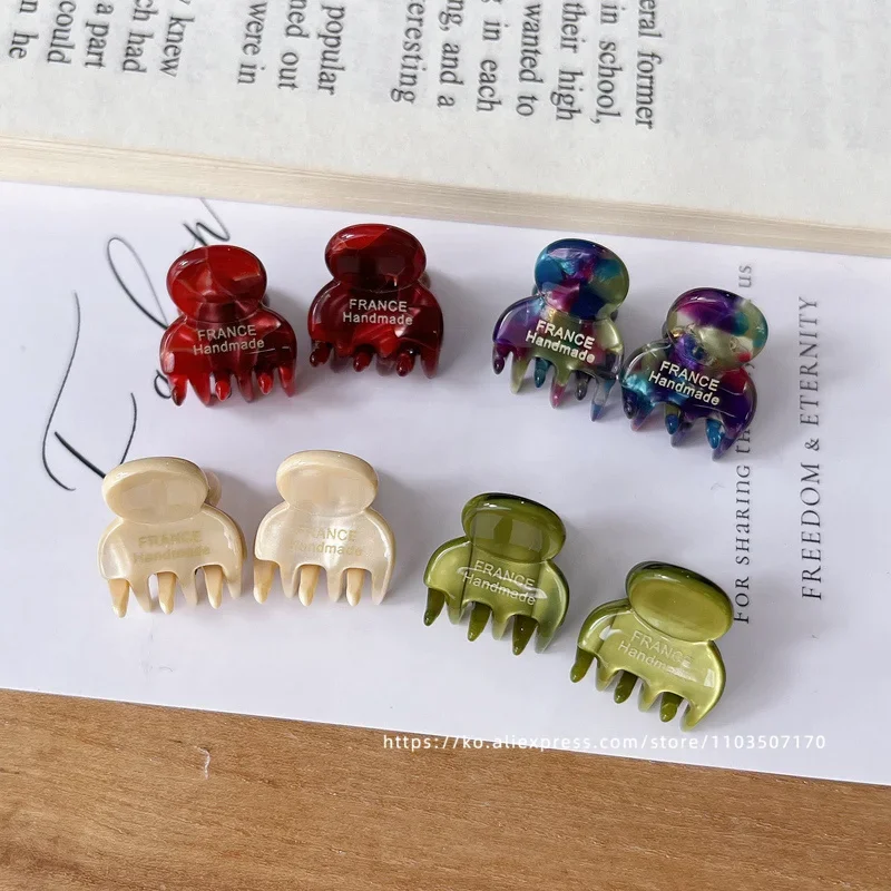 Korean blogger FEVER's same style~Mini small hair clip FRANCE air bangs hair clip side clip