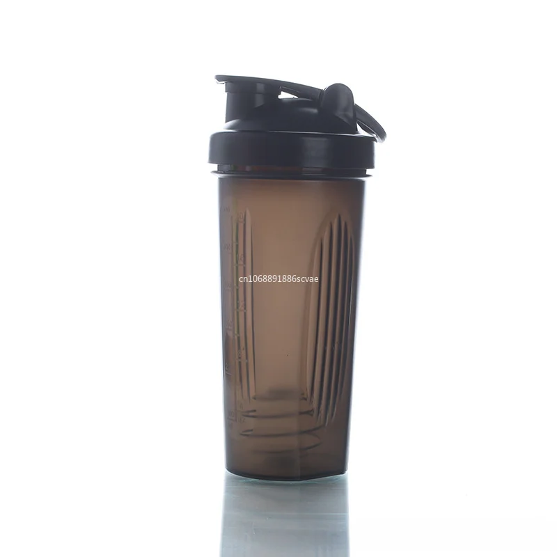 

700ml Portable Protein Powder Shaker Bottle Leak Proof Water Bottle for Gym Fitness Training Sport Shaker Mixing Cup with Scale