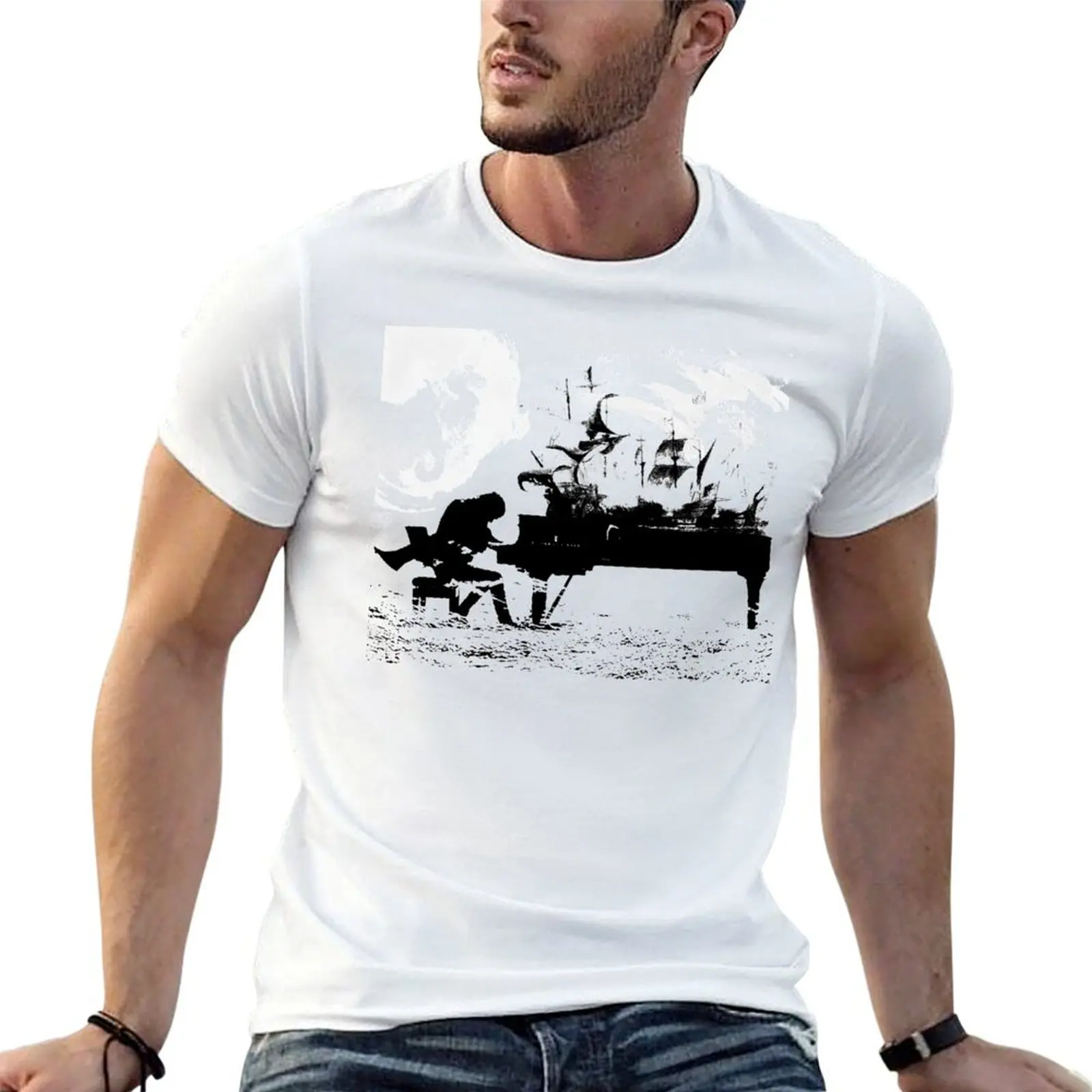 

Piano Passion T-Shirt printed t shirts for man man t shirt heavy cotton t shirt personalised T-shirt