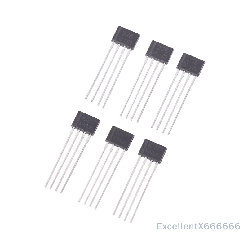 10PCS Fan Motor Hall Effect Sensor ATS276 ATS276H AH277 YS276 EG276 276 Series SIP-4 for Computer & Electronics