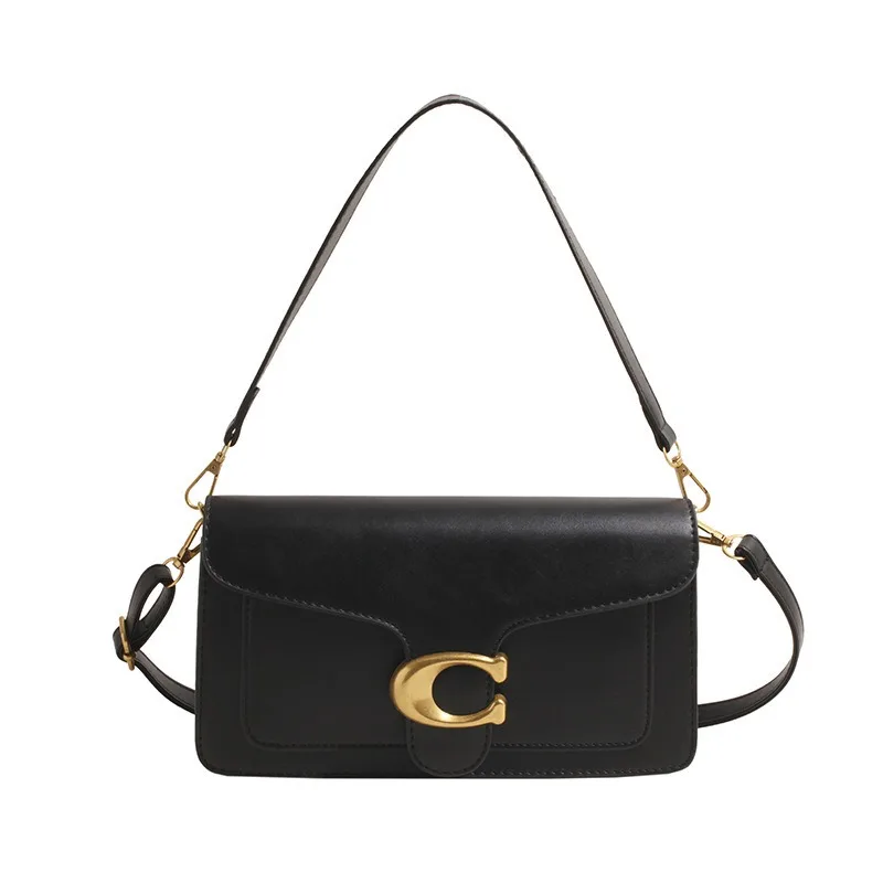 Neue Niche-Tasche für Damen, hochwertige Textur, einfarbig, schlicht und vielseitig, kleine quadratische Tasche, Pendler-Umhängetasche mit mehreren Fächern – Detail 8