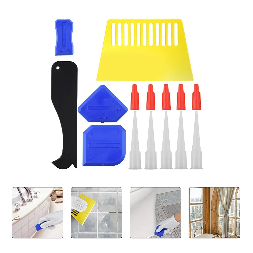 15 pcs Brush Paint Painting Tool Wall Halloween Christmas New Year Caulking Tool Kit Caulk Tool Caulking Tool Set Premium